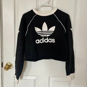 Adidas Originals Winter Ease Cropped Sweatshirt (Size Small)